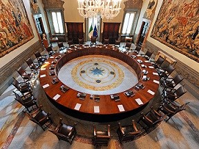 Sala Consiglio dei Ministri